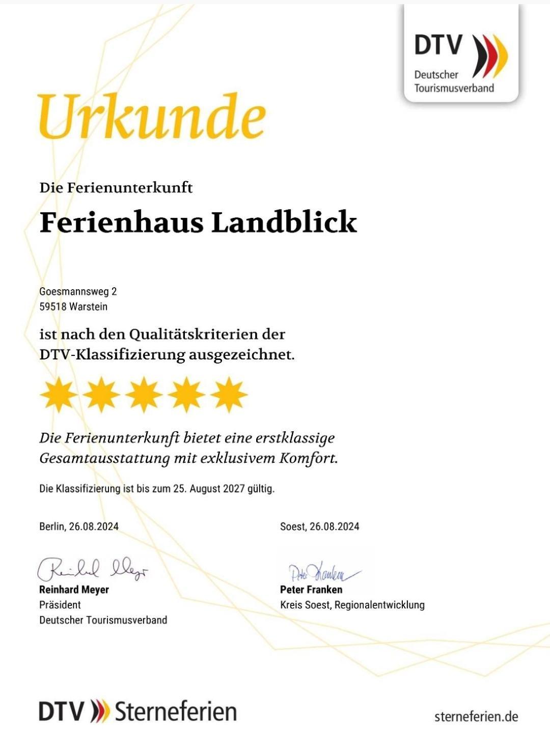 Ferienhaus Landblick Warstein Exteriör bild